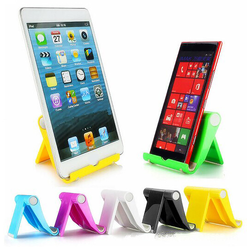 Mobile Phone Portable Universal Mini Stents Rotating Desktop Table Holder Foldable Stand For Smartphones Tablets