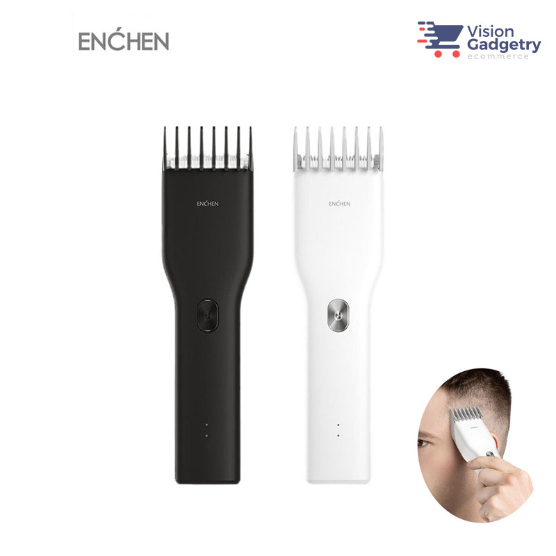 Enchen Boost Electric Hair Trimmer Clipper Shaver Wireless 2 Speed Ceramic Cutter