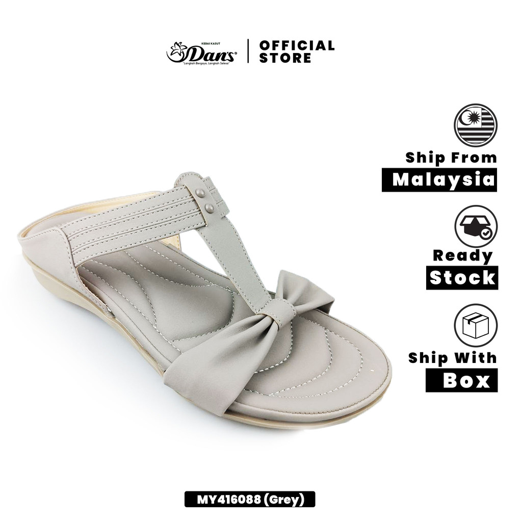 Dan's Selipar Ringan Wanita / Perempuan - Biru/Kelabu MY416088