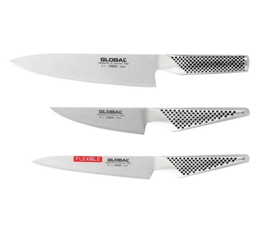 Global Knife Set (3 Pcs) G-2/GS-1 & GS-11