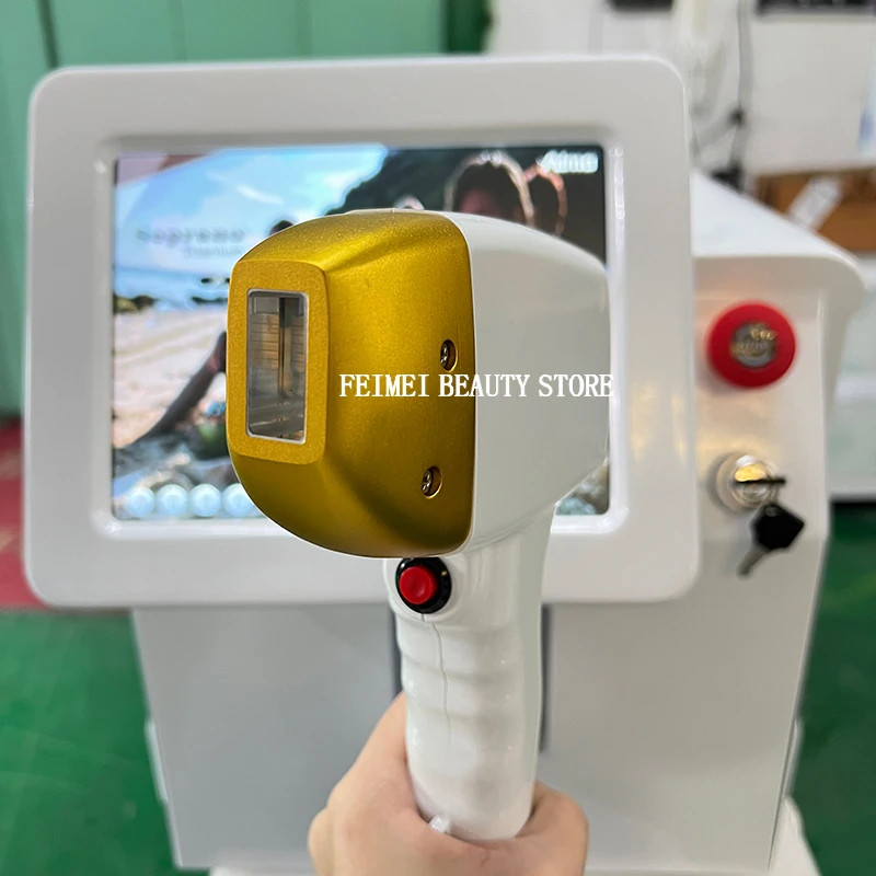 808nm Diode Laser Hair Removal Machine 3500w Depilation Equipment 3 Wavelengths Ice Titanium Device Professional For Sal