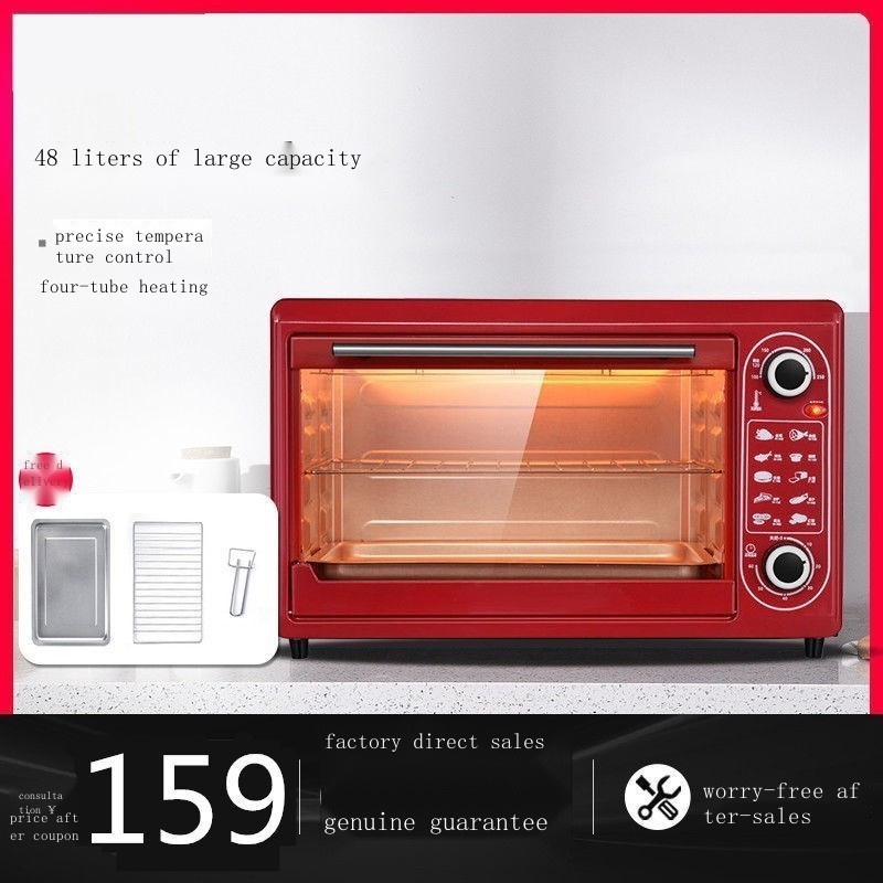 Xiaobawang Electric Oven Home Baking 48L Fully Automatic Large Capacity Home 22L Multi-Function Baked Pizza Cake