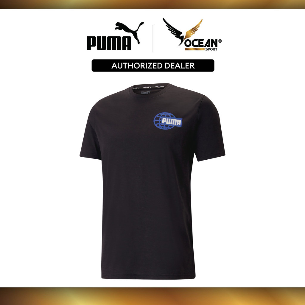 Puma MEN S GRAPHIC TEE RUNNING PUMA (Black) 52323701