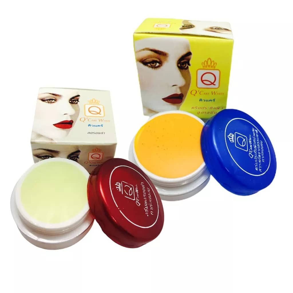 Q' Care Cream White 5gX1pc