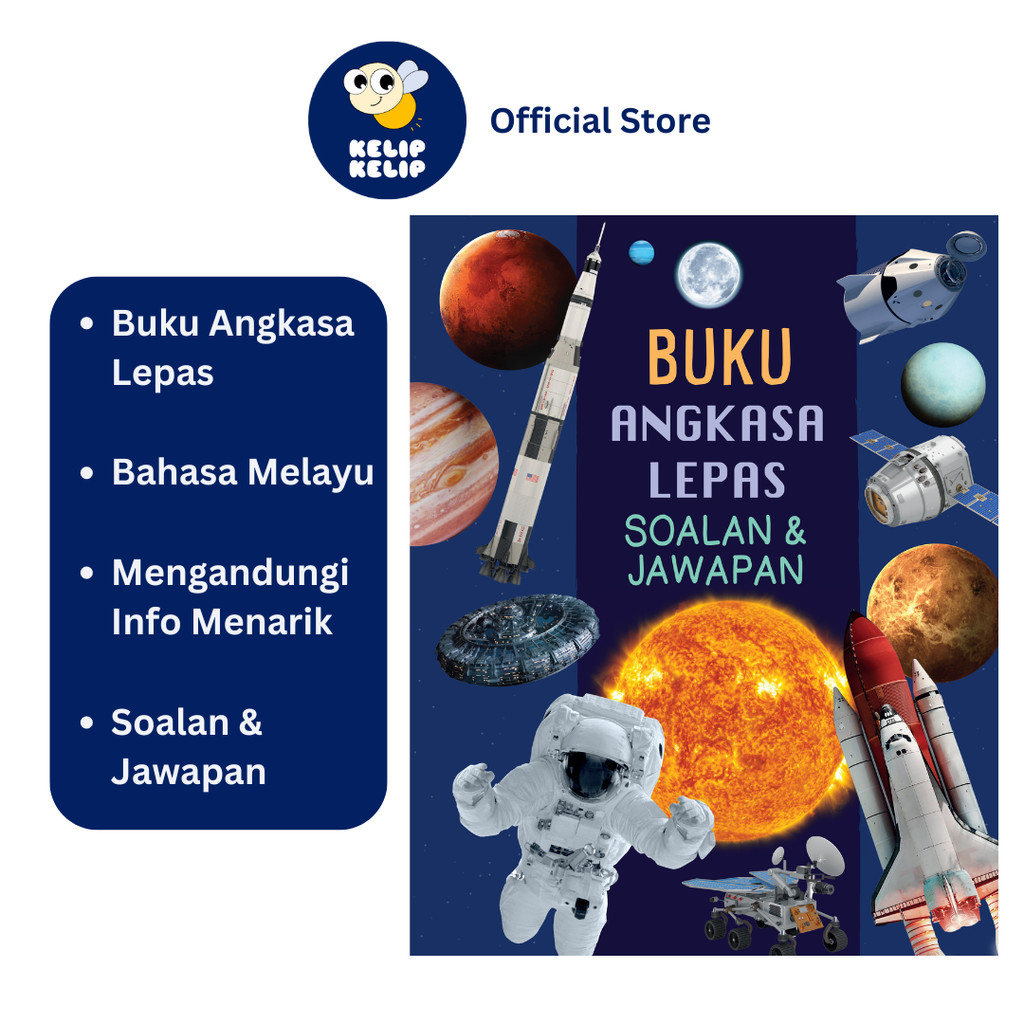 Buku Angkasa Lepas Soalan & Jawapan untuk Kanak Kanak Belajar Tentang Alam Semesta