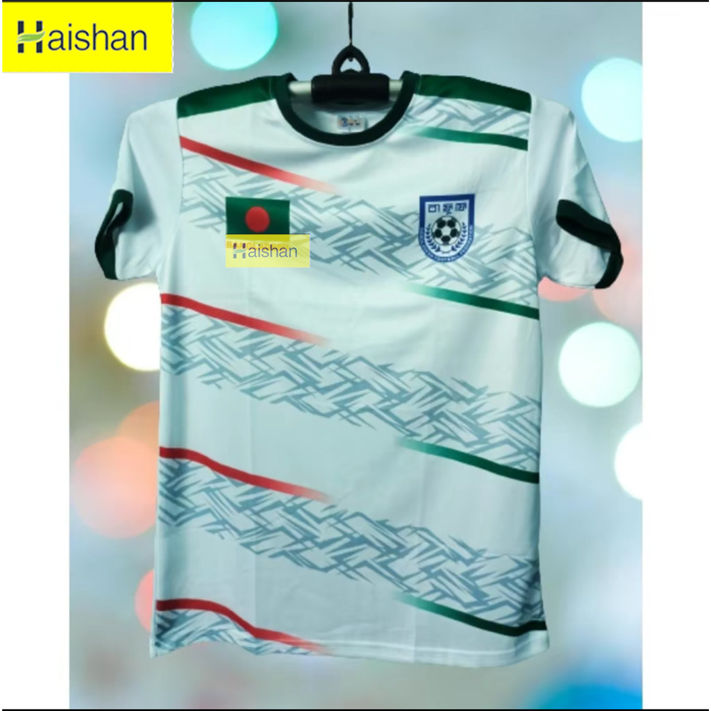 Jersi Bola Sepak Lengan Pendek,untuk Lelaki, dari Bangladesh, Baju T, jersi Bola Sepak Bangladesh,2025-2026 Clothing Sport