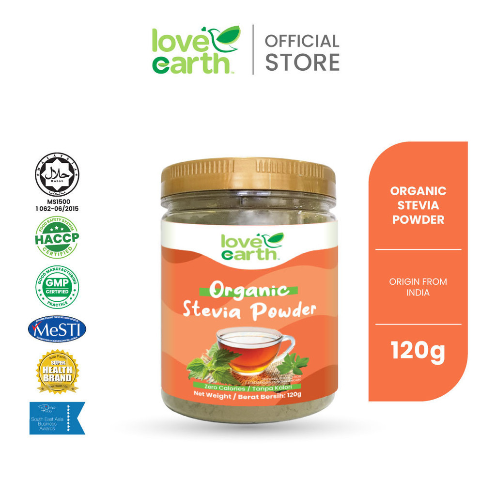 Organic Stevia Powder 120g