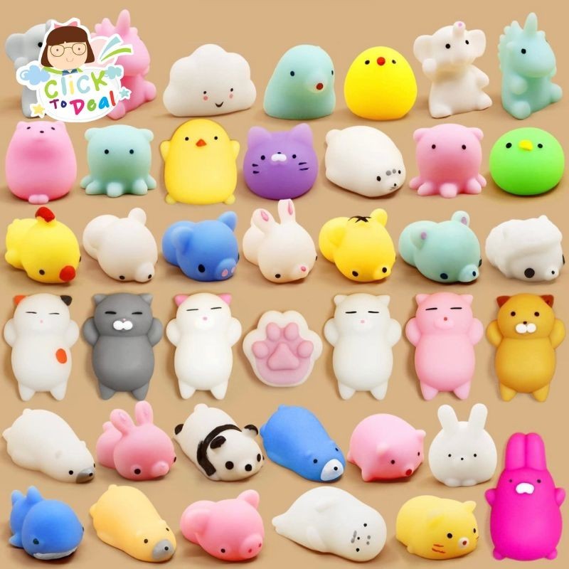 Cute Squishy Toy | Mini Animal Anti stress Ball | Squeeze Rising Fidget Soft Sticky Stress Relief Toys