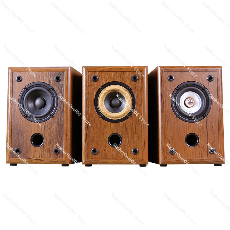 Guanyin Hifi Fever 3 Inch 4 Inch Passive Full Range Speaker Bookshelf Computer Monitoring on The Box Audio Vocal Tool