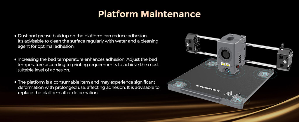 Flashforge adventurer 5m bed plate, 5m series build plate replacement for 5m pro ,3d printer bed plate replacement