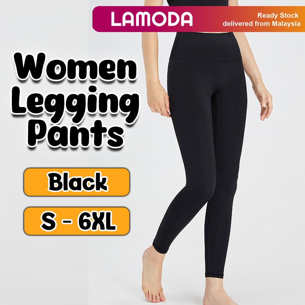 [S-6XL][Lamoda]HINA Women Legging Pants S to 6XL High Quality Stretchable high waist Cotton