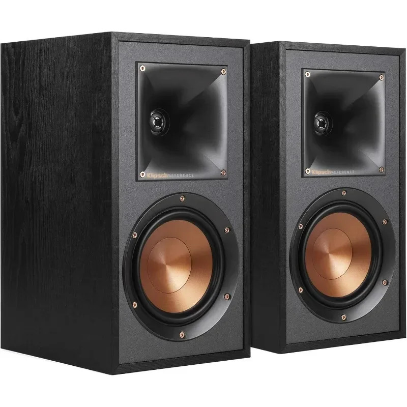 Black R-51M Bookshelf Speaker (Pair)Multimedia Speakers for PC Subwoofer Replacement Computer Speakers Home Theater Soun