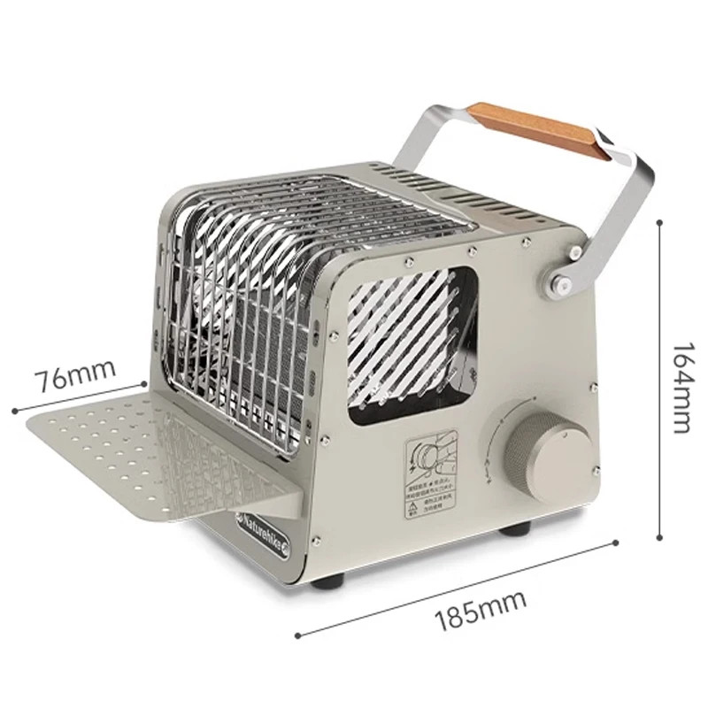 Mini cassette heater Outdoor tea making stove Camping tent heater Portable gas heater 1.1KW