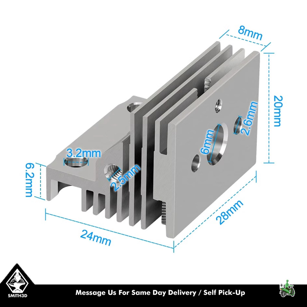 sg 11134202 7reod Creality K1 Series Heatsink