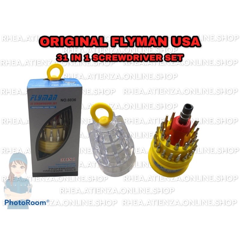 in stock Original Flyman 31 in 1 Electronic Screwdriver Set Flyman Tools Original Supplier Made in Usa