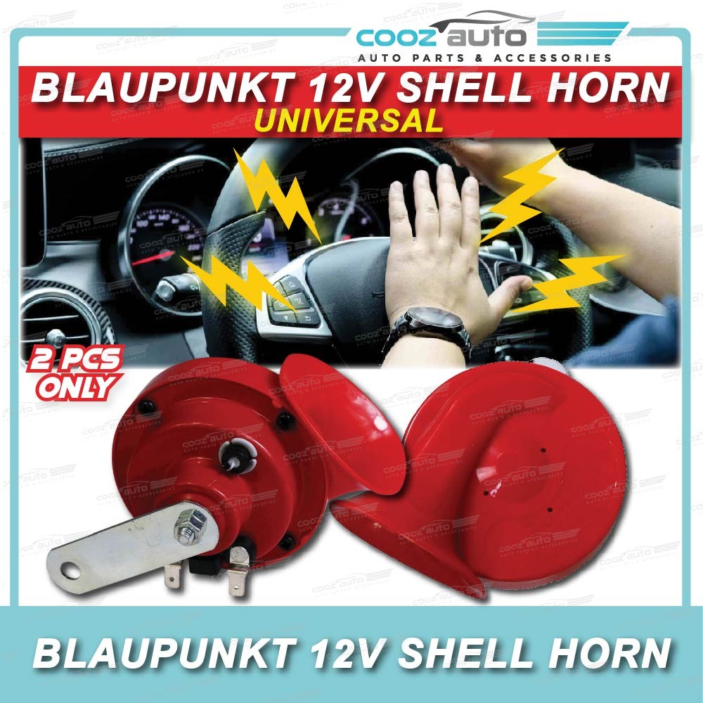 Car Motorcycle Shell Horn Alarm Blaupunkt 12V Universal Myvi Bezza Saga Persona Red Penggera Tanduk Kereta Accessories
