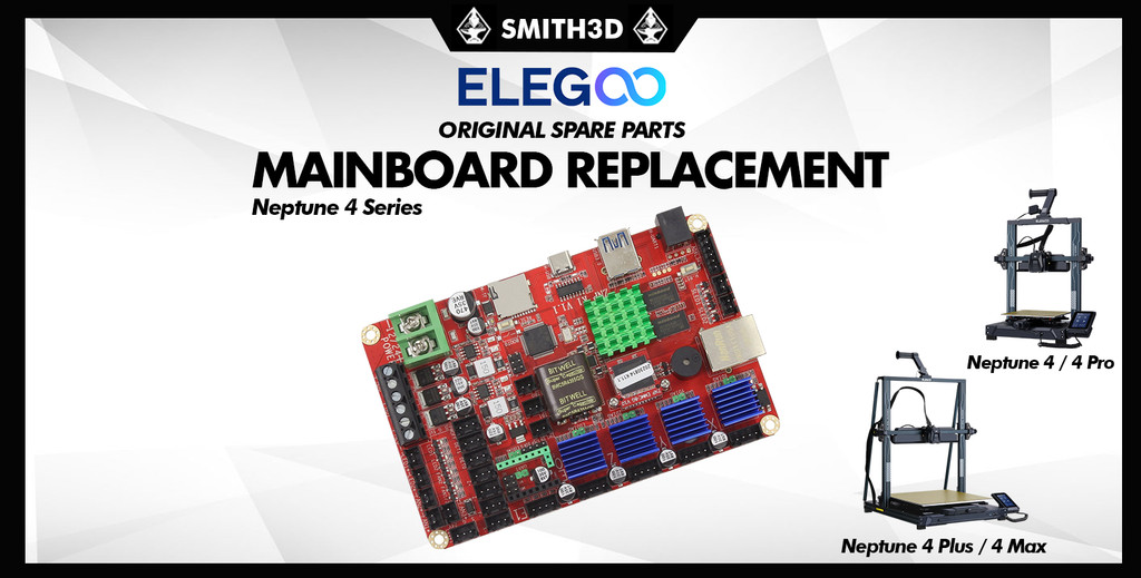 sg 11134202 7repg m1sebku3gplz1a Elegoo Neptune 4 Mainboard Replacement, Neptune 4 Motherboard for Neptune 4 Series, Neptune 4 Max Motherboard Spare Part