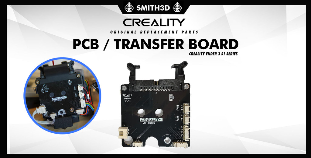 Creality ender 3 s1 transfer board, ender 3 s1 series pcb board, official transfer board replacement for ender 3 s1