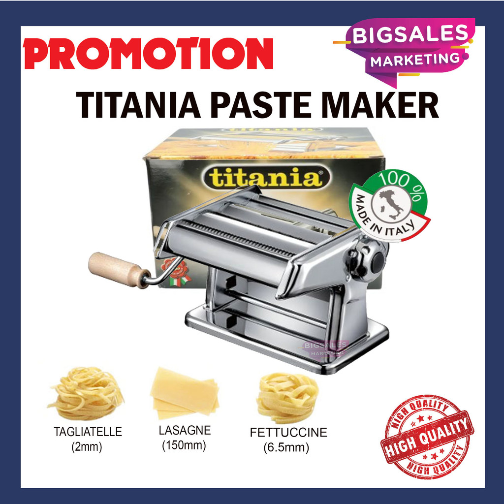 TITANIA Italy Pasta Noodle Maker (MADE IN ITALY)