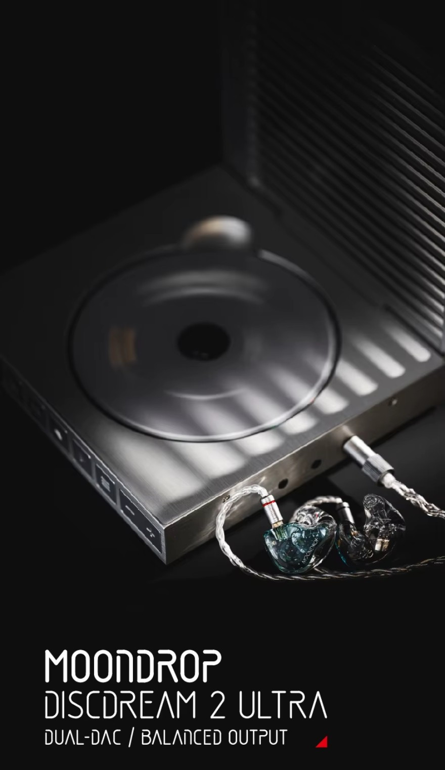 Moondrop DiscDream 2 Ultra, Portable CD Player: Professional-Grade