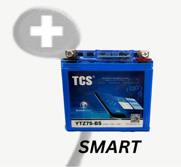 [ BLUETOOTH ] YTZ7S-BS TCS SC64 SMART BATTERY NVX155 NMAX155 / KTM ATV PCX125/150 & VARIO125/150 & CBR & CRR & CBR1000RR