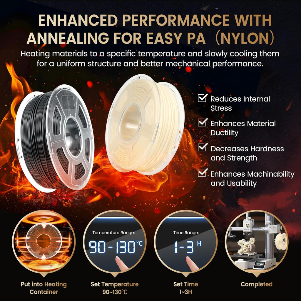 sg 11134202 7rff1 m33o373vivowcf Sunlu PA Filament, Easy PA 1.75mm 1kg