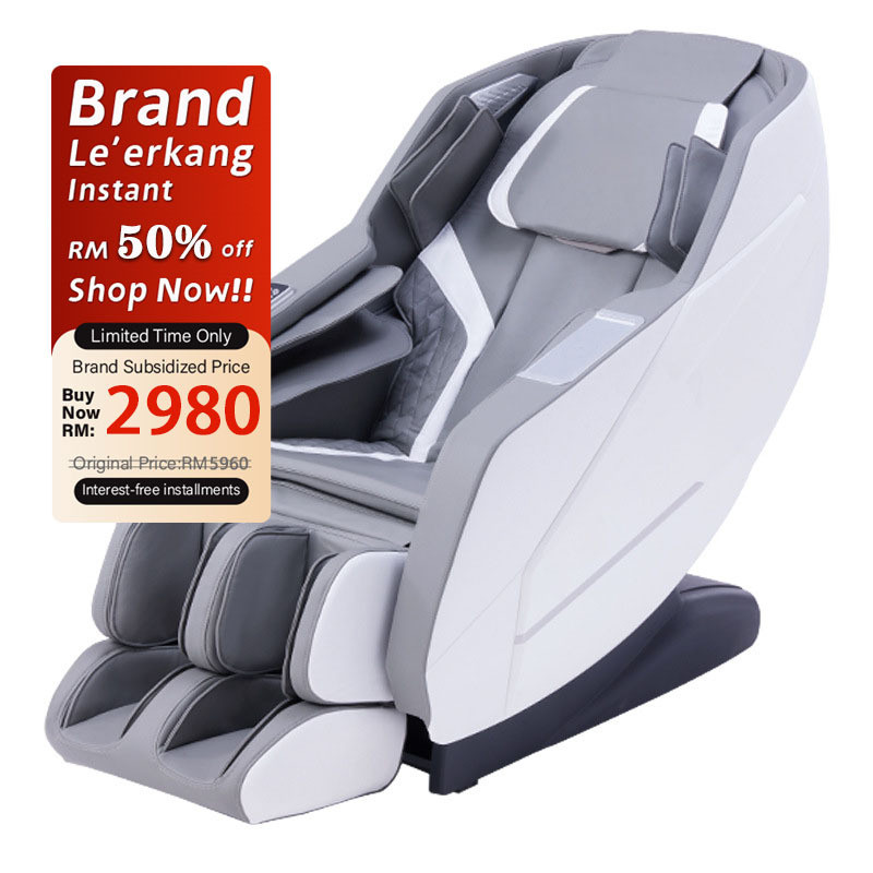 Le'erkang Multi Functional Leather Massage Chair 2024 Luxury Massage Machine Space Cabin Home Automatic Full Body Massage Chair【Free Shipping】