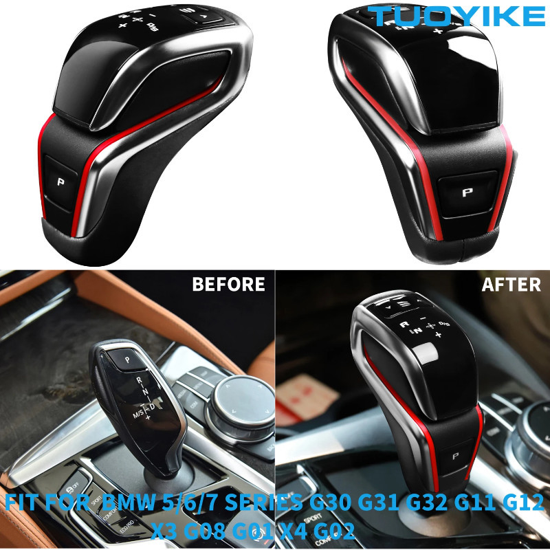 LHD RHD Car Gear Shift Knob Lever Modified M5 Sport Style For BMW 5/6/7 Series G30 G31 G32 G11 G12 X3 G08 G01 X4 G02 201