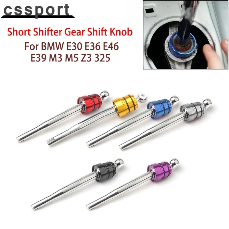 Short Shifter Quick Gear Kit Quicker Shift For BMW E30 E36 E46 E39 M3 M5 Z3 325 Short Shifter Gear Shift Knob SK-1021