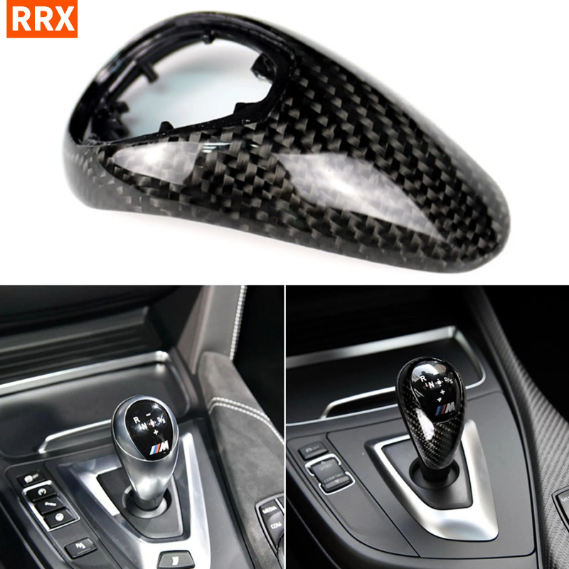 For BMW M2 M3 M4 M5 M6 F87 F80 F82 F83 F10 F12 F13 F06 Carbon Fiber Replacement Car Gear Shift Knob Car Interior Accesso