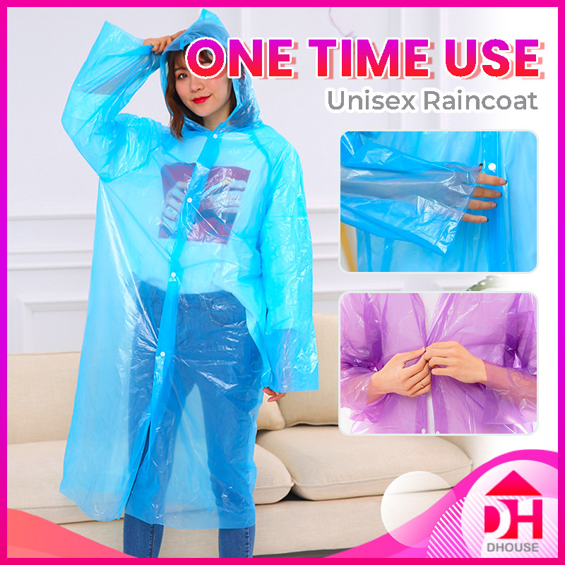 Disposable Waterproof Raincoat Adults Kids Outdoor Adventures Hiking Travel Camping Poncho Rain Gear