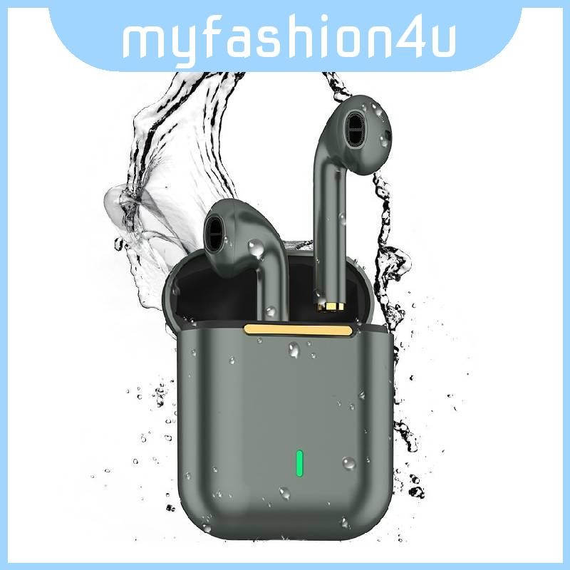 J18 Tws Bluetooth Headphones With Customizable Options And Sleek Design Trendy Users For