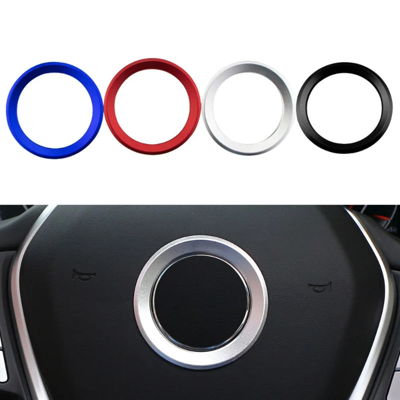 Car Steering Wheel Ring Circle Sticker Trim for BMW 1 2 3 5 Series 2011-2021 M3 M5 E36 E46 E60 E90 E92 F30 F31 F25 X1 F4