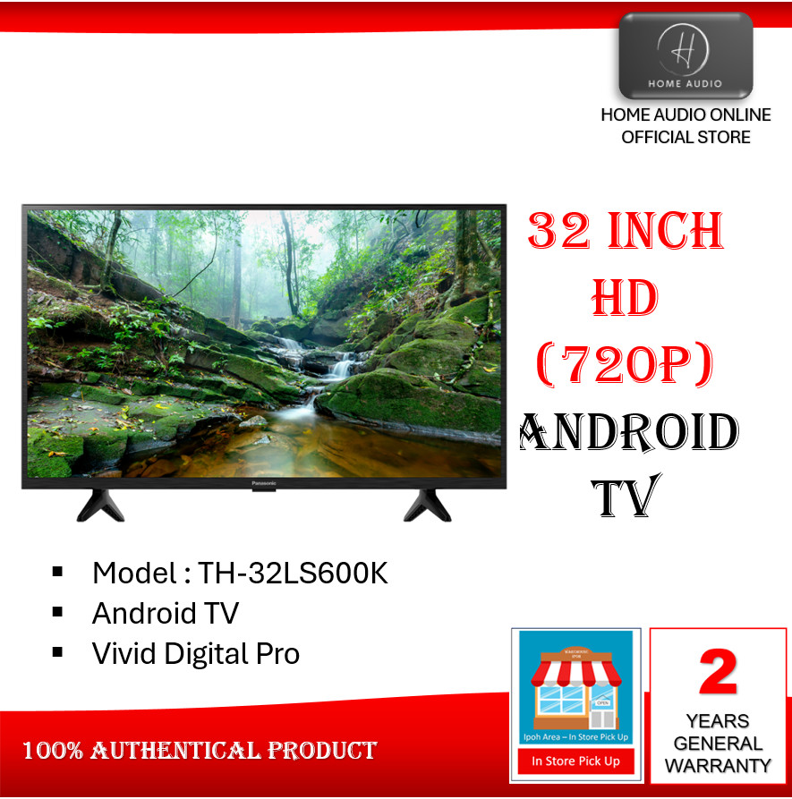 Panasonic TV 32 Inch Android LED TV - TH32LS600K