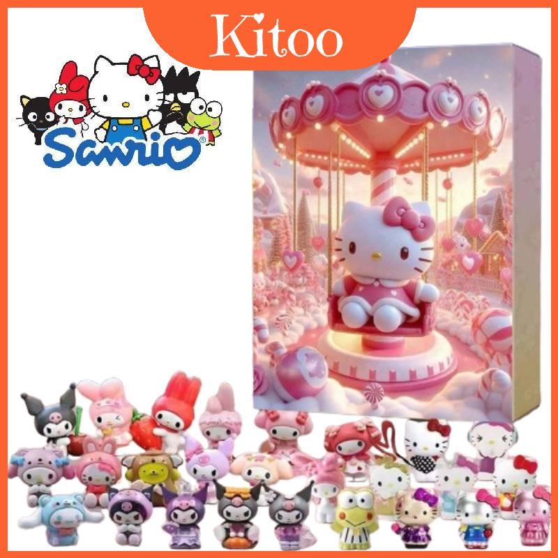 Whimsical Hello Kitty Advent Calendar Box With 24 Exciting Gifts Family For Fun