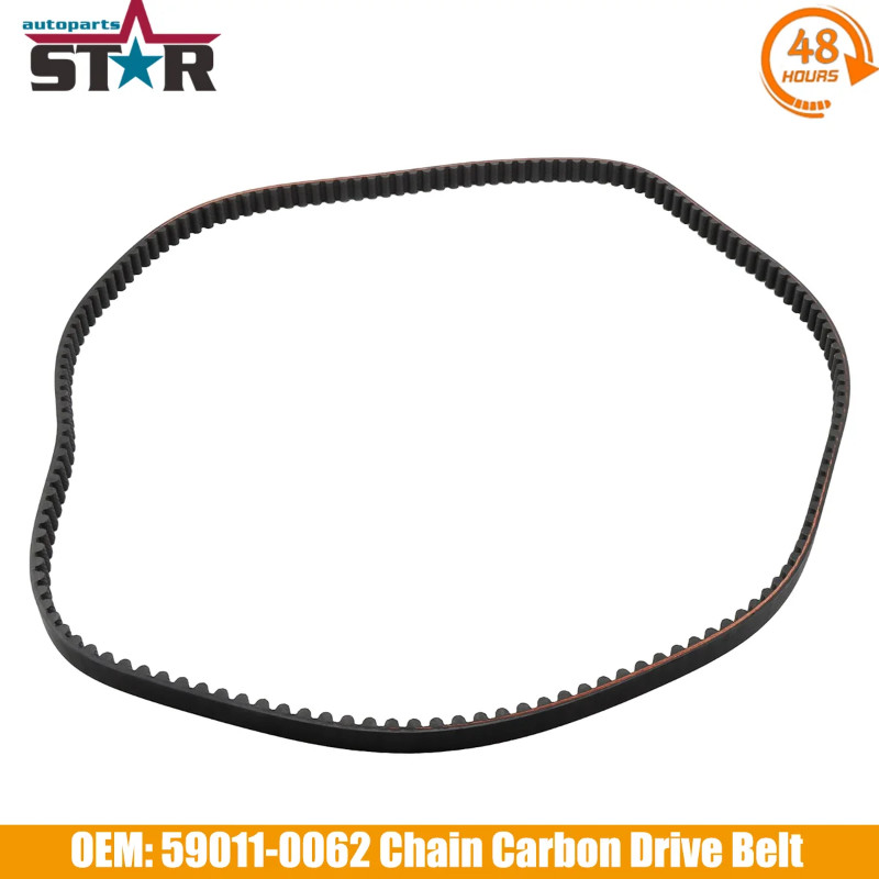 Fits For Kawasaki Vulcan 900 Classic 2006-2023 Drive Belt Poly Chain 59011-0062 59011-0013 Transmission Gear