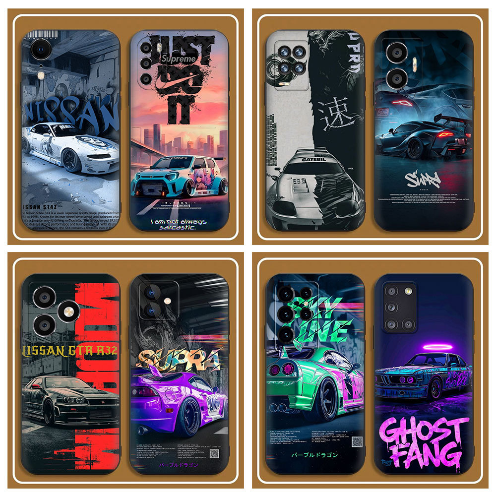 Fashion Phone Case For Samsung Galaxy S10 S10E S10Lite S10 Plus S20 Fe S20Ultra S20Plus S20Lite Shockproof Bumper F882 JDM Soft Cover