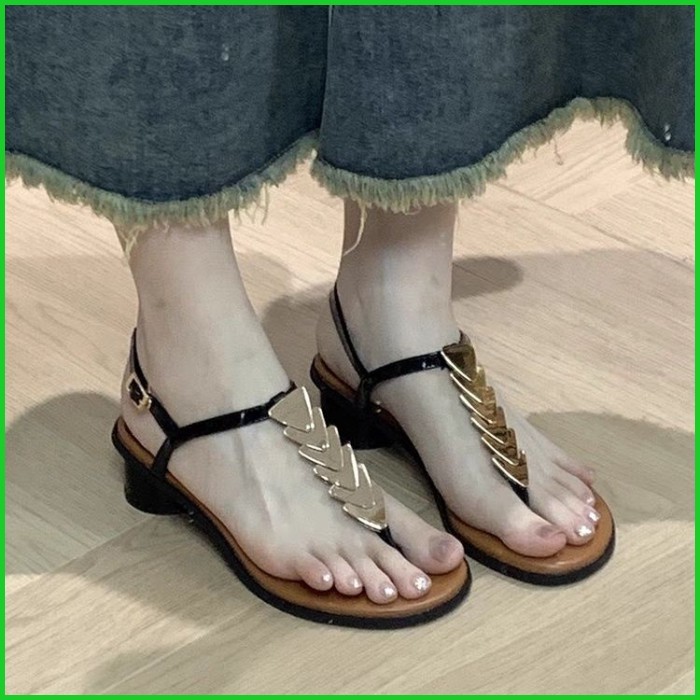 Korean Style Women's High Heels Fashion Sandals Comfortable To Wear Every Day ️ Size 35-40 Modern Design