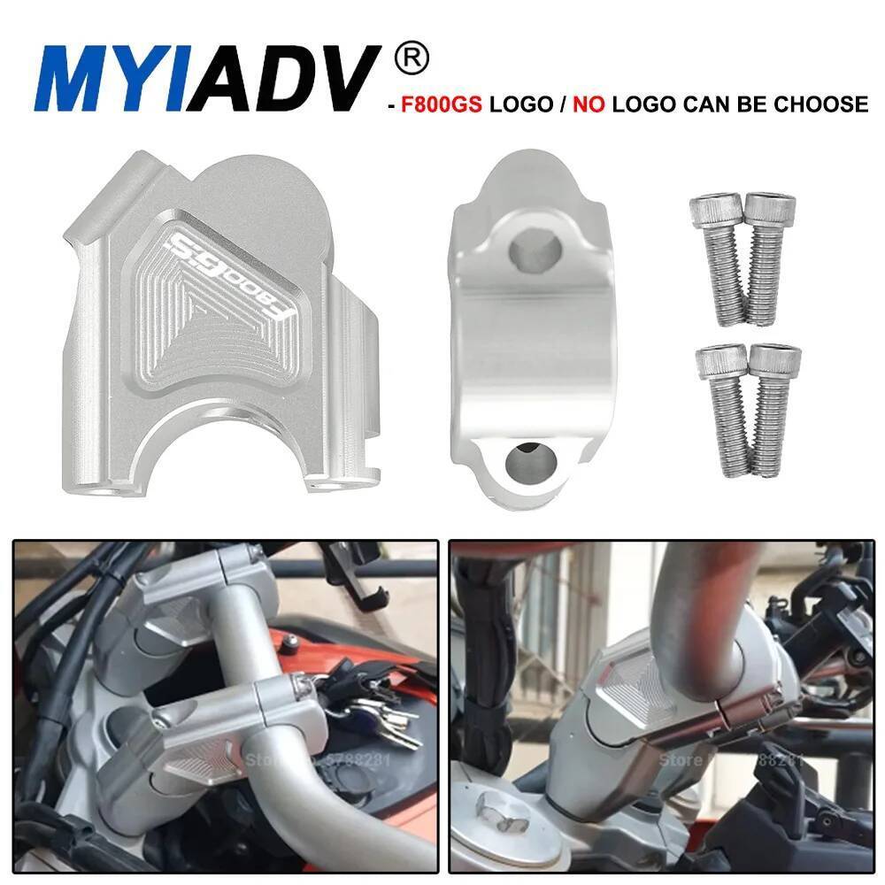 28MM Motorcycle Handlebar Riser For BMW F800GT F800GS ADV Adventure 2014-2018 CNC Handle Bar Raiser Extend Mount Clamp Adapter