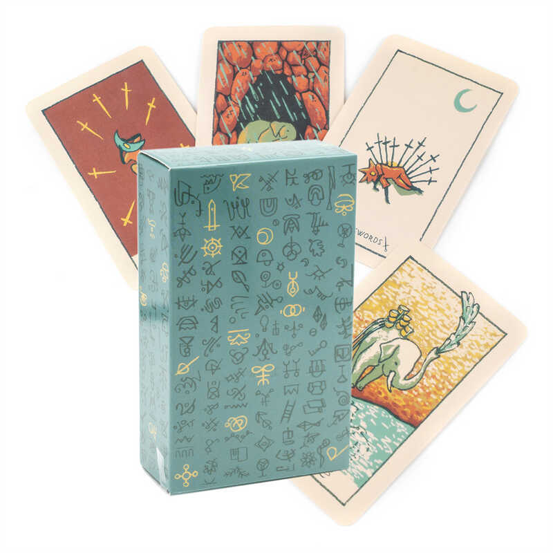 Waite Green Rune tarot cards tarot cards