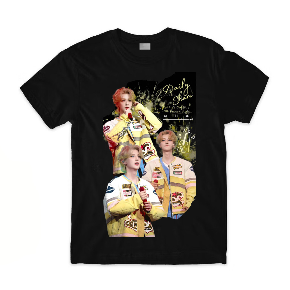 (Cod) LUHAN T-Shirt Concert Singapore SG Black T-Shirt With Absolutely Fabulous Graphic Design Featuring Patsy And Edina - Officially Licensed Merchandise For Fans Of The Iconic TV