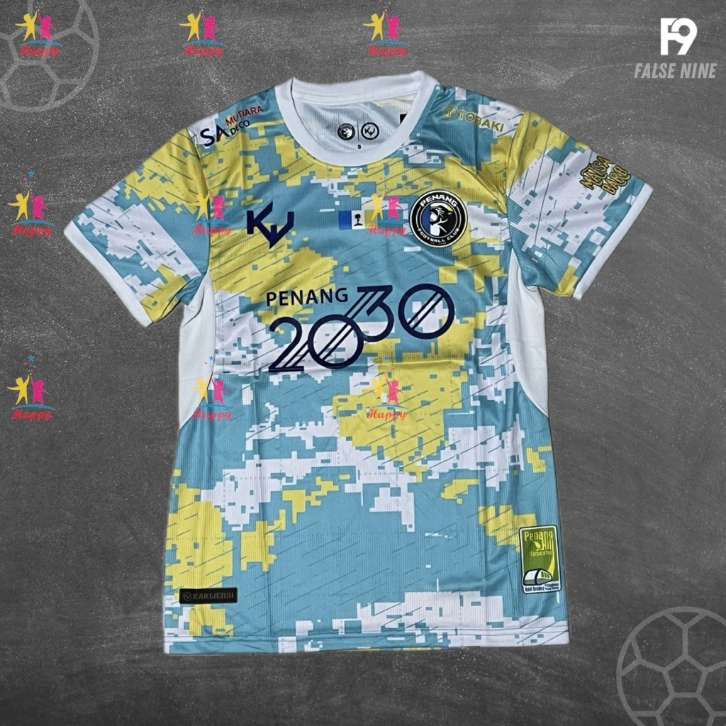Penang FC 2025/26 home jersey player issue+size S-5XL‌