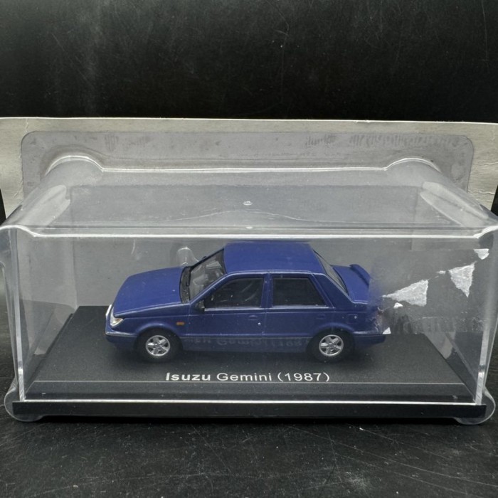 [Norev] Isuzu Gemini 1987 Isuzu Gemini Car Model 1/43 Blue
