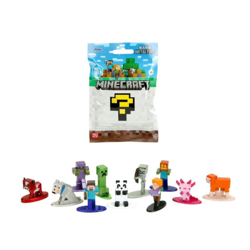 Mattel Minecraft - Juego de figuras de acción y accesorios