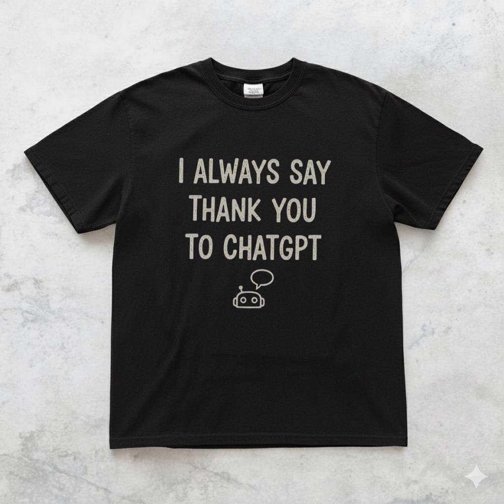 Funny Chatgpt Shirt AI Humor Tee Tech Lover Gift Programmer Shirt Sarcastic Graphic T-Shirt Geeky AI Meme Top Chatgpt Fa