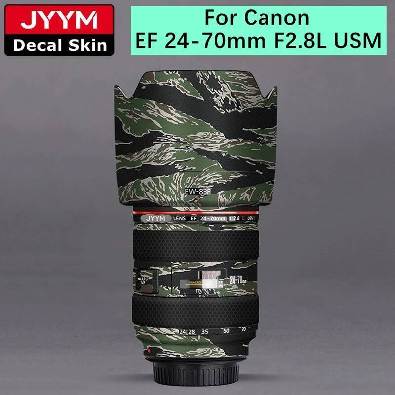 For Canon EF 24-70mm F2.8L USM Decal Skin Vinyl Wrap Film Camera Lens Body Protective Sticker EF 24-70 2.8L 2.8 F2.8 F/2.8 L USM 88