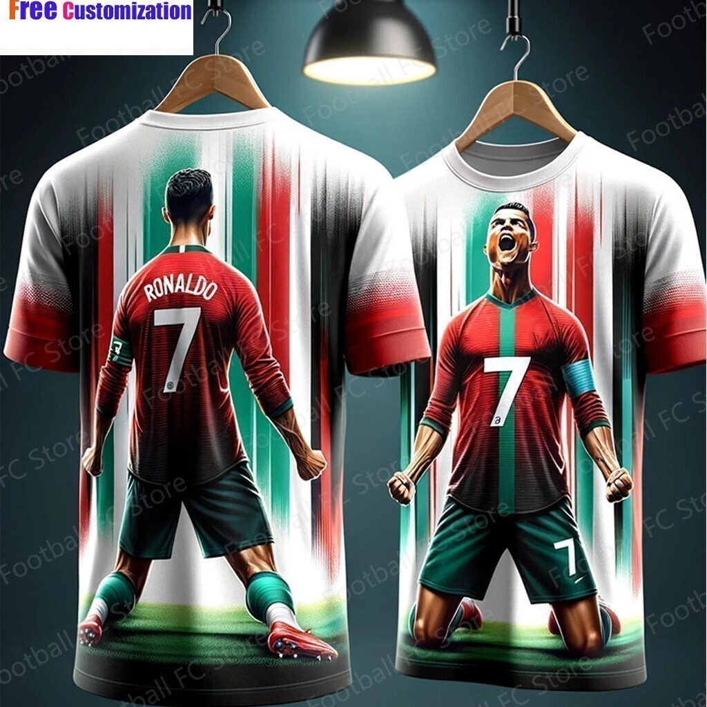 【Free Custom Name & Number】2026 CHATGPT-Special Ronaldos 7 Soccer Jersey For Kids And Adult, Intelligent Design Edition Jersey, Summer, New Arriavl Tops