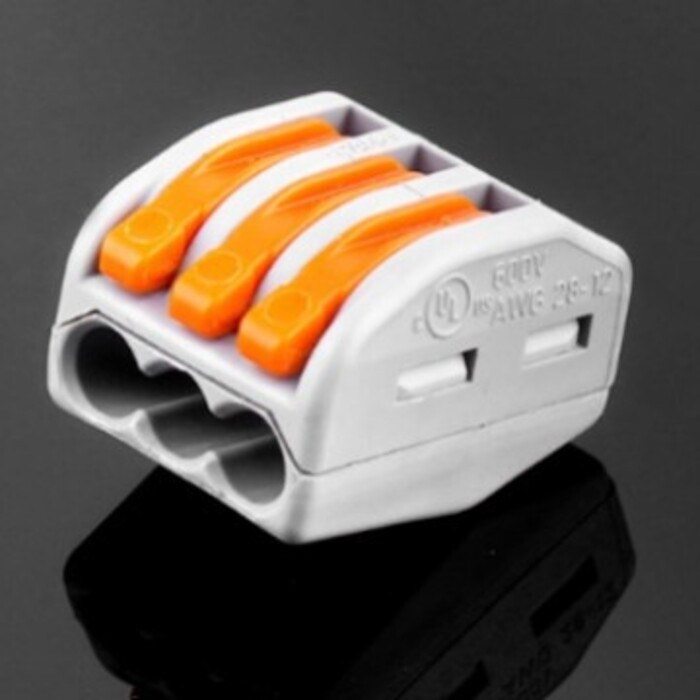 Fashion Direct Sales German Connection Terminal 222 Series Connector 0.08-4 Square Wire Fast Parallel Split Wire