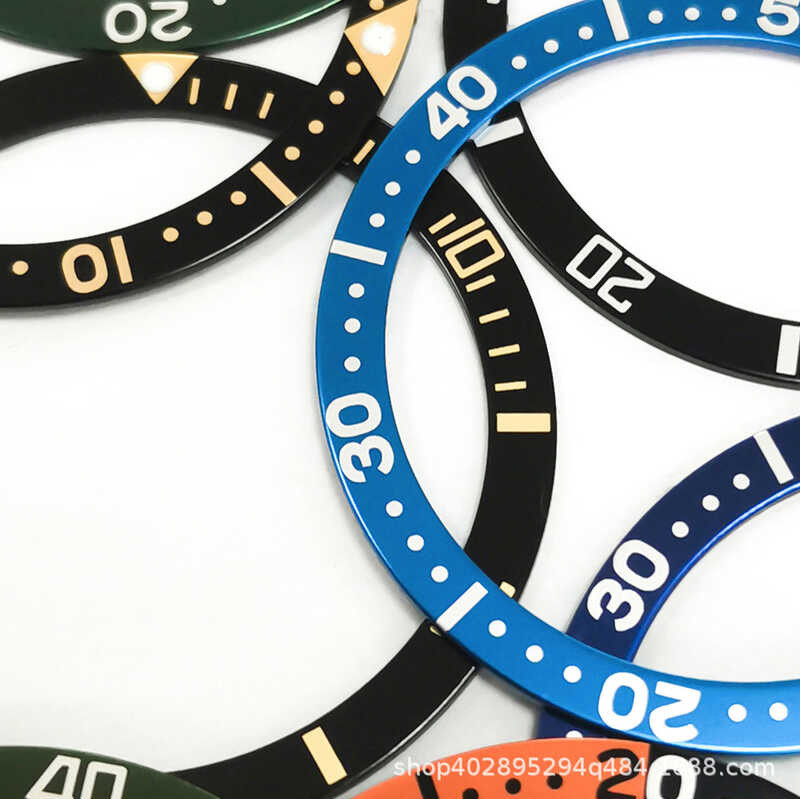 Watch Bezel Parts SKX Modified Flat Aluminum Ring Outer Diameter 38mm Inner Diameter 31.5mm Full Flat Ring Mouth Aluminum Sheet