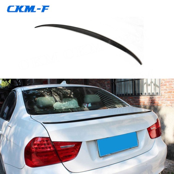 ABS Boot M5 Style Trunk Trim Sticker Car Styling For G30 G38 Rear Spoiler Wings For BMW 5 Series F90 530i 540i 2017-2019